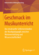Geschmack im Musikunterricht - Raphael Legrand