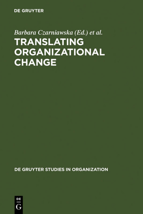 Translating Organizational Change - 