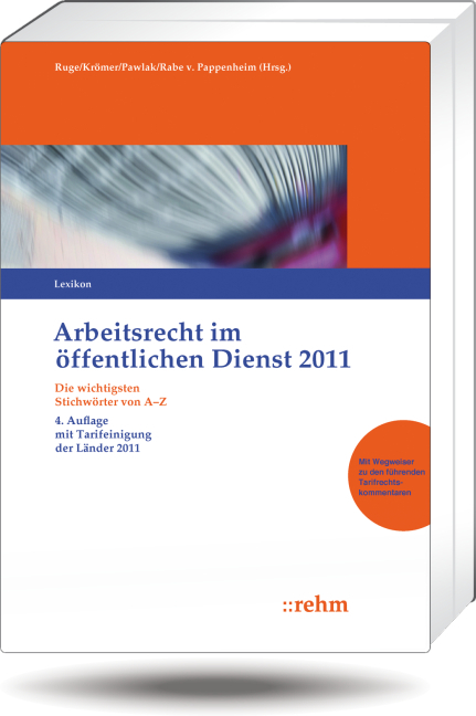 TV&ouml;D-Kommentar incl. Lexikon Arbeitsrecht im &ouml;.D. / Arbeitsrecht im &ouml;ffentlichen Dienst 2011 - Martin Kr&ouml;mer, Klaus Pawlak