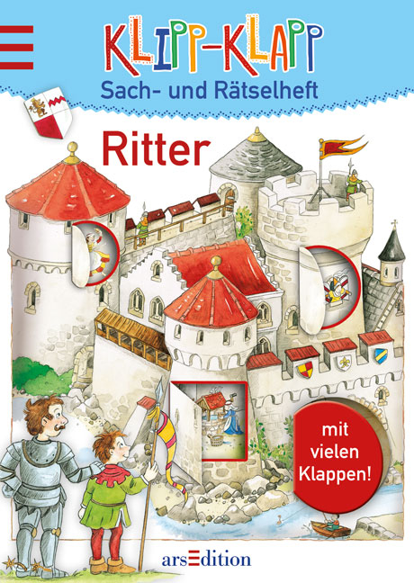 Klipp-Klapp Sach- und R&auml;tselheft - Ritter