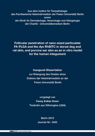 Follicular penetration of nano-sized particulate FA-PLGA and the dye RhBITC in dorsal dog and rat skin, and porcine ear skin as an in vitro model for the human integument