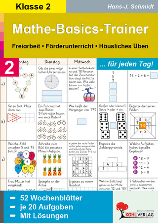 Mathe-Basics-Trainer / Klasse 2