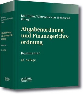Abgabenordnung und Finanzgerichtsordnung