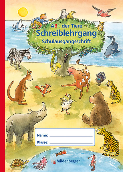 ABC der Tiere &ndash; Schreiblehrgang SAS in Sammelmappe, Erstausgabe - 