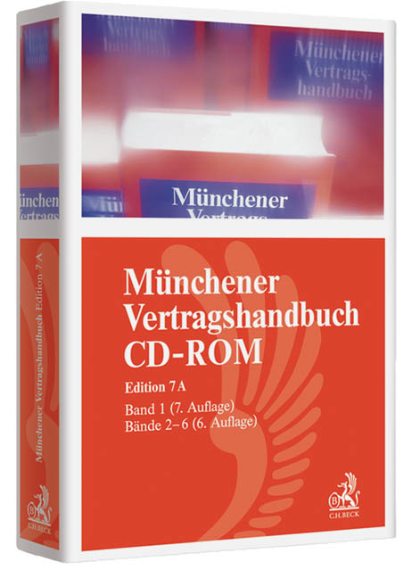 M&uuml;nchener Vertragshandbuch Gesamt-CD-ROM