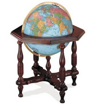 The Statesman Blue Globe