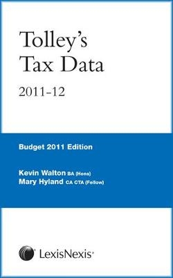 Tolley's Tax Data 2011-12 - Kevin Walton