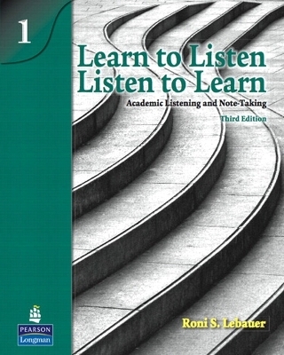 Learn to Listen, Listen to Learn 1 - Roni Lebauer