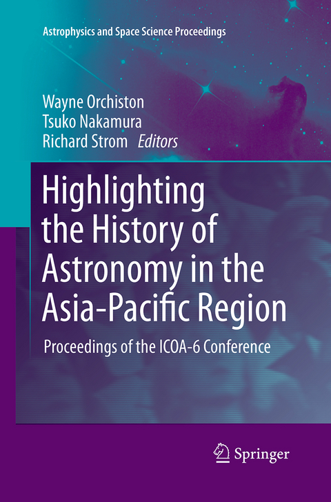 Highlighting the History of Astronomy in the Asia-Pacific Region - 
