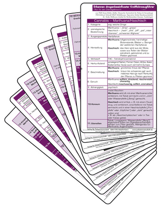 Einsatzkarte Drogenerkennung im Straßenverkehr