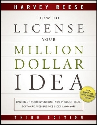 How to License Your Million Dollar Idea