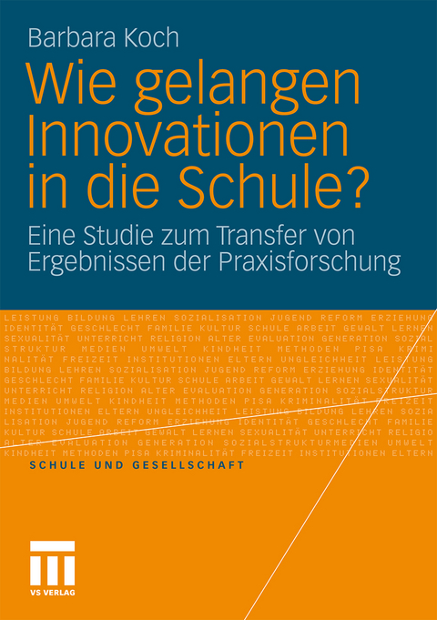 Wie gelangen Innovationen in die Schule? - Barbara Koch