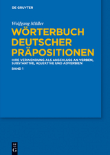 W&ouml;rterbuch deutscher Pr&auml;positionen - Wolfgang M&uuml;ller