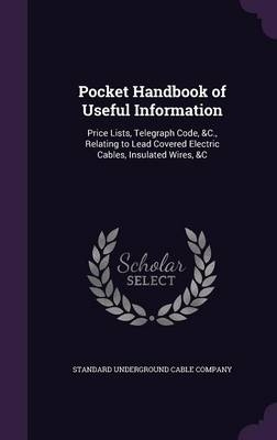 Pocket Handbook of Useful Information