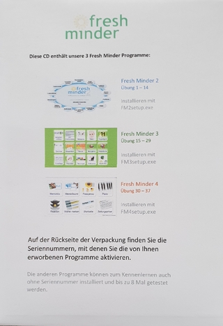 Fresh Minder 3 Pro Übung 15 - 29 auf CD