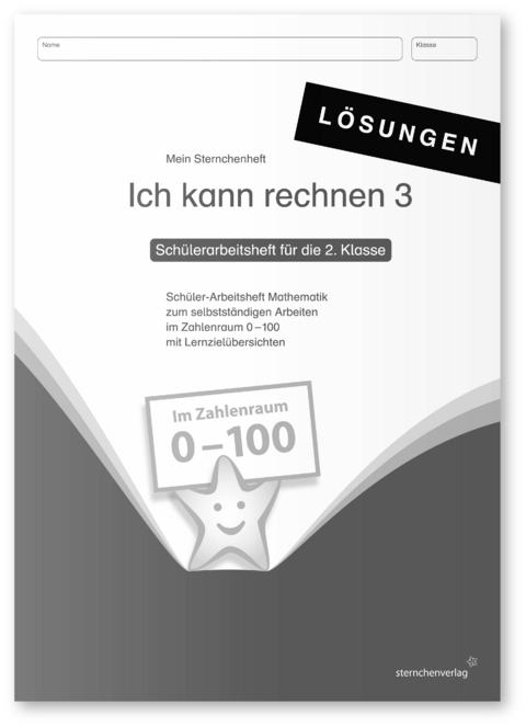 Ich kann rechnen 3 L&ouml;sungsheft - Mein Sternchenheft f&uuml;r die 2. Klasse - Katrin Langhans
