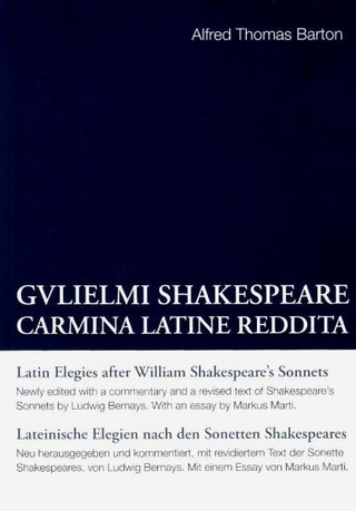 Alfred Thomas Barton: Gulielmi Shakespeare Carmina Latine Reddita