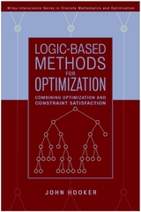 Logic-Based Methods for Optimization - John Hooker