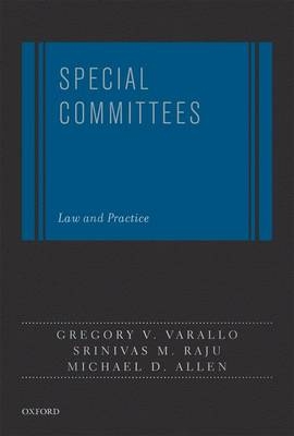Special Committees - Gregory Varallo, Srinivas Raju, Michael Allen