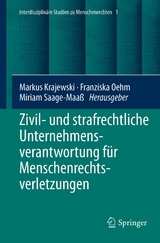 Zivil- und strafrechtliche Unternehmensverantwortung f&uuml;r Menschenrechtsverletzungen - 