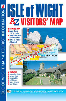 Isle of Wight Visitors Map -  Geographers' A-Z Map Company