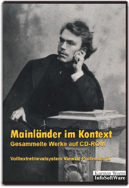Mainländer im Kontext. Gesammelte Werke auf CD-ROM - Philipp Mainländer