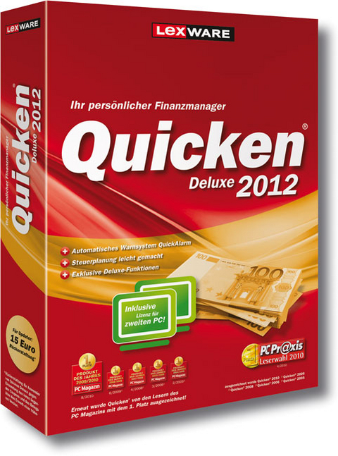 Quicken Deluxe 2012