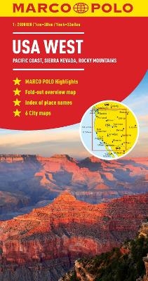 USA West Marco Polo Map