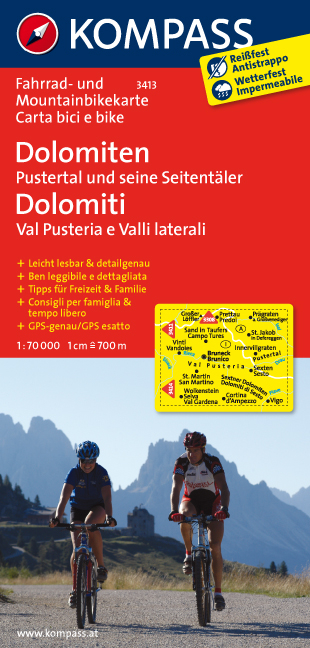Dolomiten - Pustertal und seine Seitentäler / Dolomiti - Val Pusteria e Valli laterali