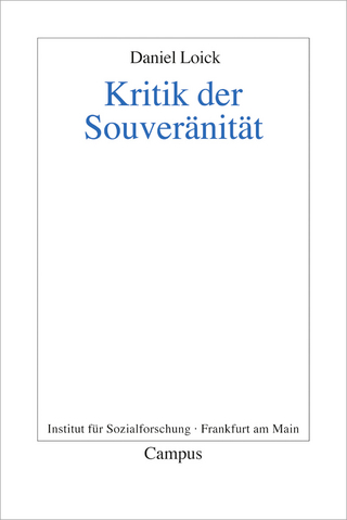 Kritik der Souveränität