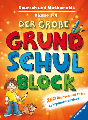 Der gro&szlig;e Grundschulblock (Klasse 1 - 4) - Anja Lohr, Britta Zimmermann