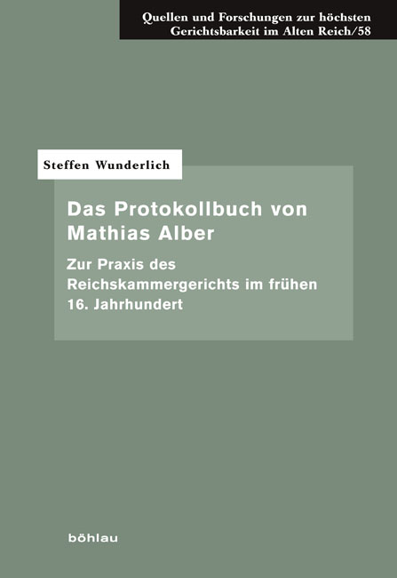 Das Protokollbuch von Mathias Alber - Steffen Wunderlich
