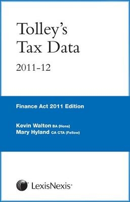 Tolley's Tax Data 2011-12 - Kevin Walton
