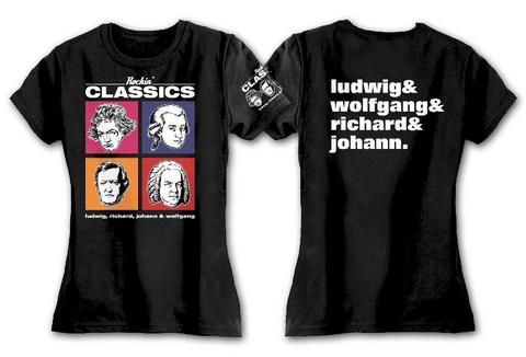 Rockin Classics T-Shirt, Damen (Gr&ouml;&szlig;e S)