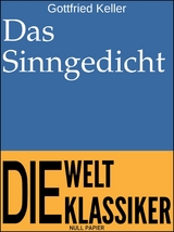 Das Sinngedicht - Gottfried Keller