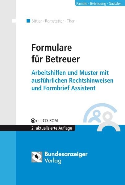 Formulare f&uuml;r Betreuer - Susanne Bittler, Michael Ramstetter, J&uuml;rgen Thar