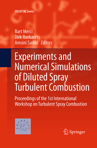 Experiments and Numerical Simulations of Diluted Spray Turbulent Combustion