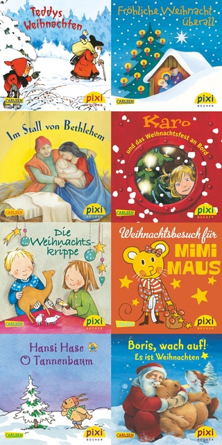 Pixi schmückt den Weihnachtsbaum