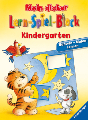 Mein dicker Lern-Spiel-Block Kindergarten - Christine P&auml;tz, Britta Zimmermann