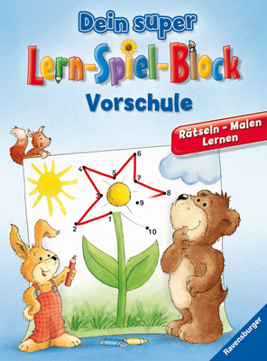 Dein super Lern-Spiel-Block Vorschule - Christine P&auml;tz, Britta Zimmermann