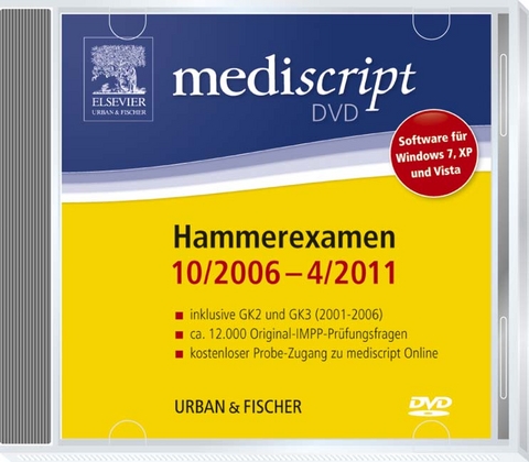 Mediscript 2. Abschnitt der &Auml;rztlichen Pr&uuml;fung DVD - Gisela Fecker