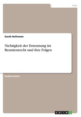 Nichtigkeit der Ernennung im Beamtenrecht und ihre Folgen