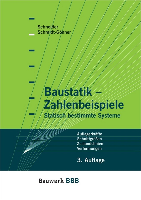 Baustatik - Zahlenbeispiele - Martina Nilkens, Tanja Christ, Dominik Schneider, Kilian Escher, G. Schmidt-G&ouml;nner