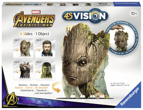 4S Avengers Infinity War Groot & Co