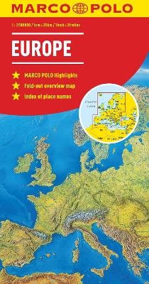 Europe Marco Polo Map