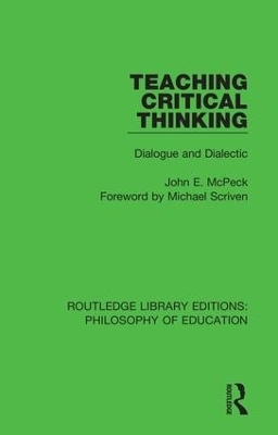 Teaching Critical Thinking - John E. McPeck