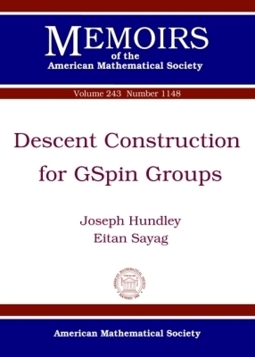 Descent Construction for GSpin Groups