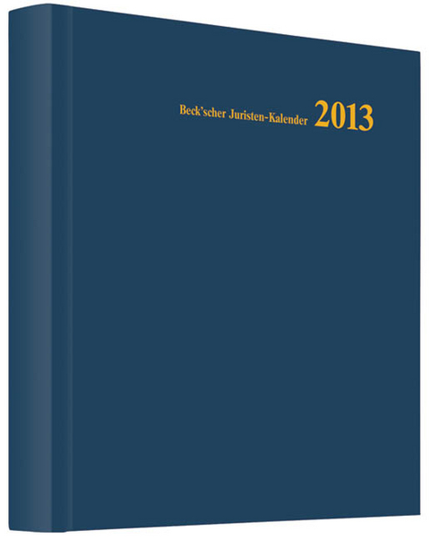 Beck'scher Juristen-Kalender 2013