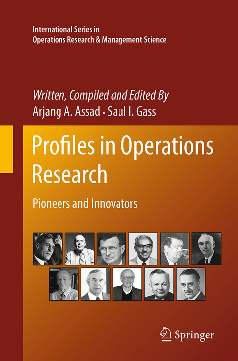 Profiles in Operations Research - 