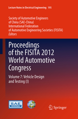 Proceedings of the FISITA 2012 World Automotive Congress